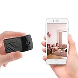 [Bewegungserkennung & Nachtsicht] Mit der verbesserten intelligenten Bewegungserkennung nimmt die Mini-Kamera automatisch das Foto auf, sobald Bewegungen erkannt werden. Verbessert mit sechs nicht leuchtenden Infrarot-Nachtsichtlichtern. 8m Nachtsichtabstand. Es beurteilt intelligent die Helligkeit, um das IR-Licht automatisch ein- und auszuschalten. bieten Ihnen auch nachts ein klares Seherlebnis. Perfekt, um Ihr Zuhause bei Tag und Nacht zu schützen.