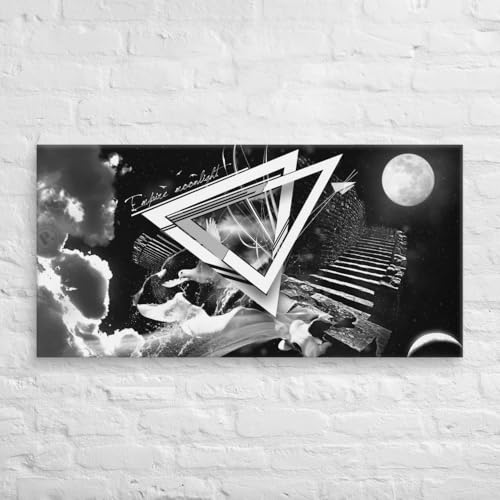 Quadro Digital Art «Empire moonlight» Canvas 101x50cm