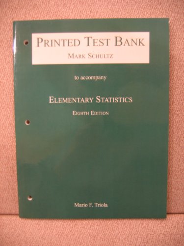 Elementary Statistics - Eighth Edition view 2