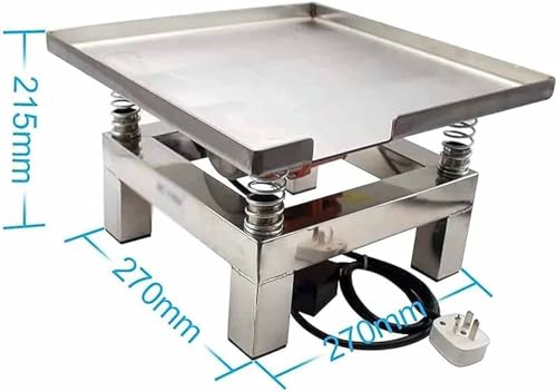 Mesa Vibradora para Hormigón, Plataforma de Vibración de Acero Inoxidable para Laboratorio, para Eliminar Burbujas y Agitar Precipitados miniatura 6