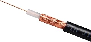 High-definition coaxial analog monitoring line copper-core copper network 75-5 TV camera display video cable(CC L 100m)