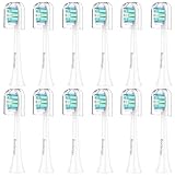 12 Pack Replacement Toothbrush Heads for Philips Sonicare Replacement Heads C2,C1,4100, Electric Replacement Brush Head for Phillips Sonicare Brush C2, C1, 4100, for Sonic Care Toothbrush,White