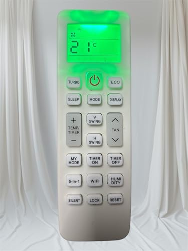 Image of Ac Remote Control Compatible For Lloydd Ac Remote /Lloyd Split Ac Remote /Lloyd Window Ac Remote (Model 6), White