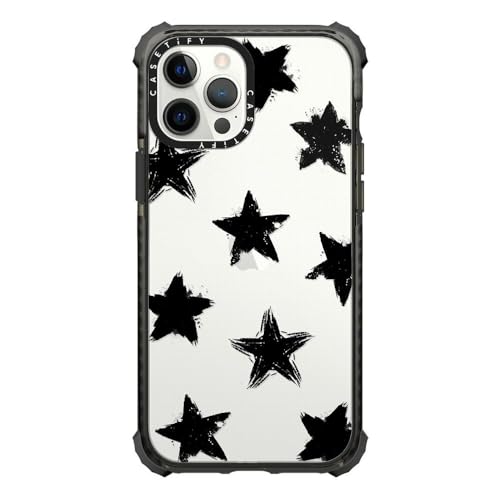 Coque iPhone 12 Pro Max CASETiFY Ultra Impact noir transparent