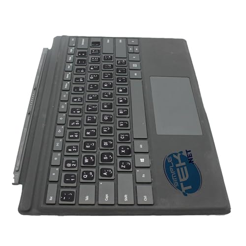 Teclado magnético retroiluminado árabe QWERTY Surface Pro 3 4 5 6 7 reacondicionado 3