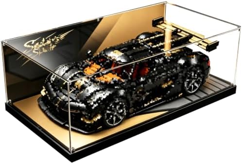 Acrylic Display Case for Lego 42232 Supercar Racing Model