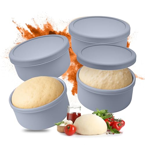 Boîte à pâte en silicone pour congélation Relaxdays