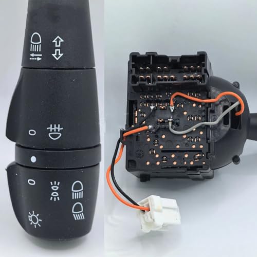 Commodo phares Dacia Duster 255403601R avec commande de colonne fluide - 3