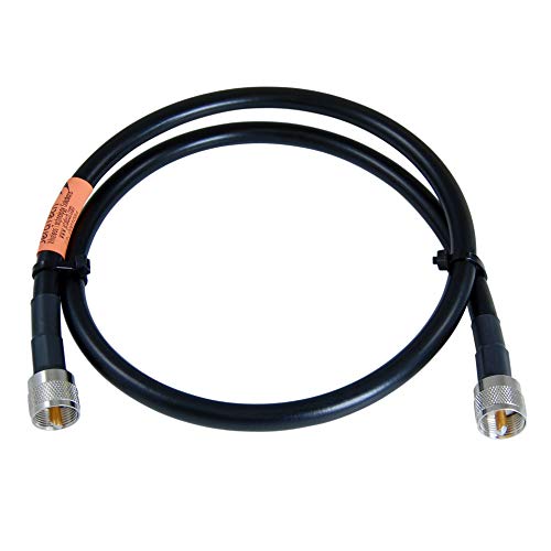 Jumper RG-213/U Milspec de alta calidad con adaptadores PL-259 UHF macho para radio CB y ham