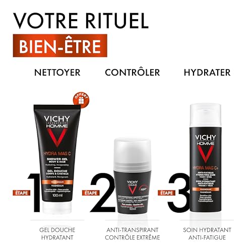 Vichy Homme Déodorant Anti-Transpirant Bille Contrôle Extrême 72h