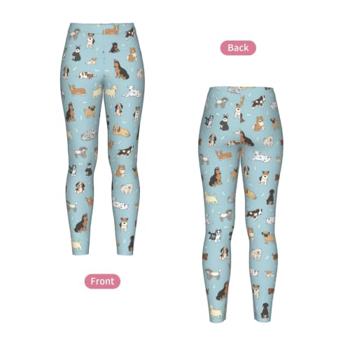 Leggings elásticos de longitud completa con estampado original 5