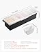 VEVOR Chilled Condiment Server, 6 Compartment Ice Cooled Condiment Serving Container, Chilled Garnish Tray Bar Caddy with Lid, for Bartending & Serving Taco, Salad, Fruit, Home & Restaurant Supplies