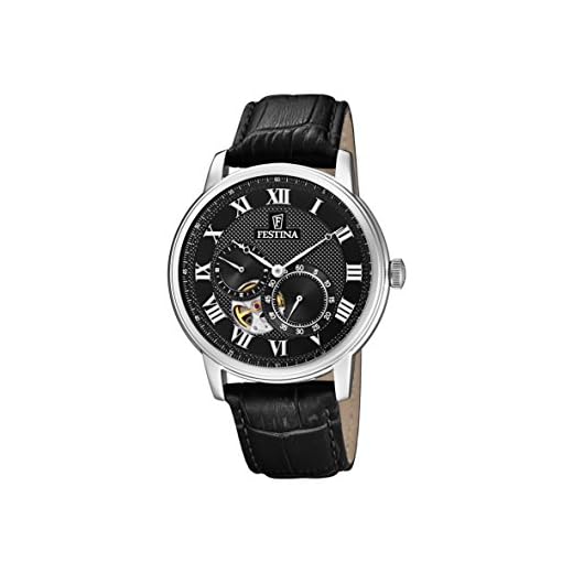 Festina Reloj Análogo clásico para Hombre de Automático con Correa en Cuero F6858/3