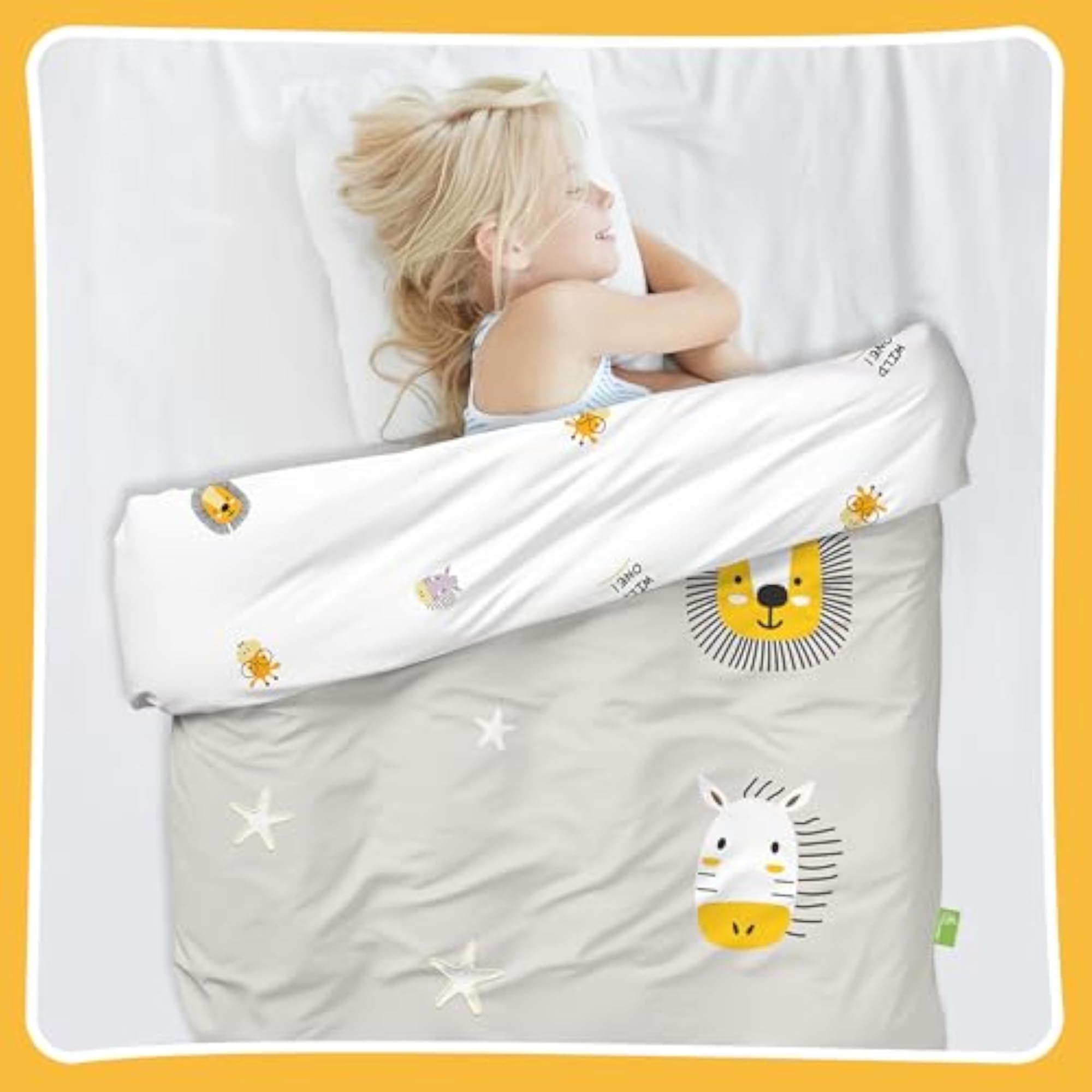 Softkins Comforter Natural Cotton Baby Reversible Comforter Blanket