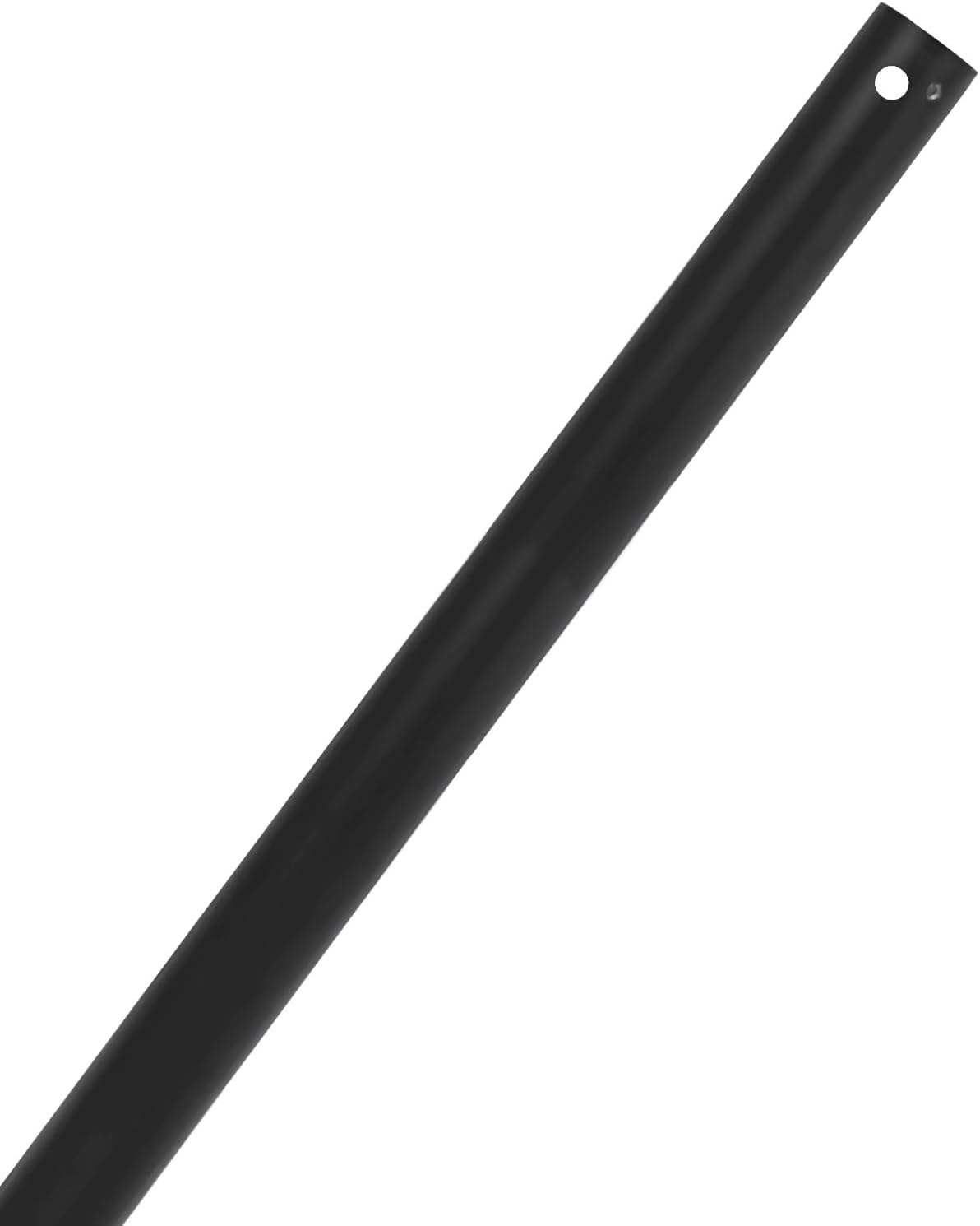 36 Inch Ceiling Fan Extension Rod, 1" Outer Diameter Matte Black Ceiling Fan Downrod (No Threads),3 FT Fan Boom Fit for Wide Range of Fans