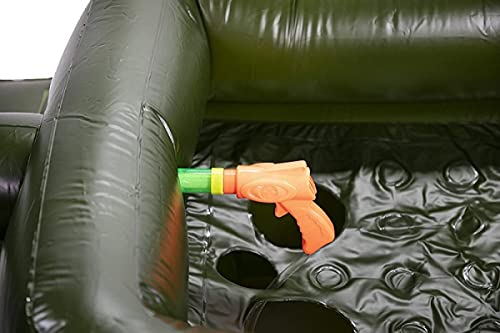 DJRJFFY zwembad boei, Zwemring, water zwemmen opblaasbare tank Nonex van zwembad spray, water injectie water pistool… - Image 8