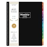 Monthly Planner 2026-2027 - Academic Planner 2026-2027, JUL. 2026 - DEC. 2027, Calendar planner with Colorful Tabs, 8.5