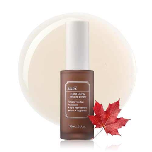 DearKlairs Maple Energy Infusing Serum 30 ml, Anti Aging, Skin Barrier, Pore Minimizing, Peptide,...