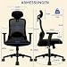 Milacyee Bürostuhl, Bürostuhl Ergonomisch, Schreibtischstuhl Bequemer, Höhenverstellung...