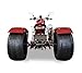 150CC Mean Dog Trike | 3-Wheel Motorcycle, ICEBEAR Ruckus PST150-19N, Featuring A Low Center of Gravity and Responsive Steering, Ample LEGROOM (Burgundy)
