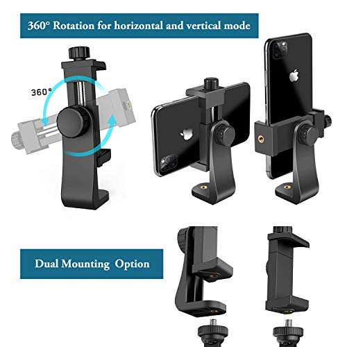 Smartphone Stativ Adapter Peastrex mit 360 Grad Drehgelenk