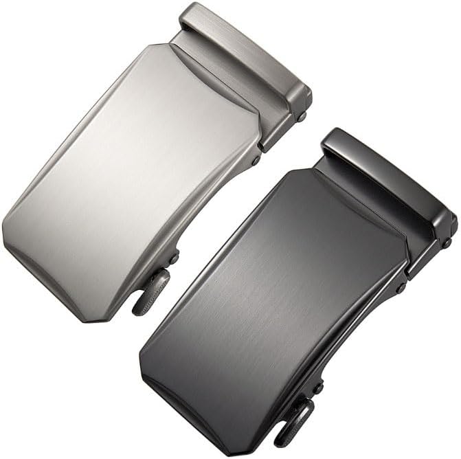 Casual Versatile Men's Automatic Belt Buckle Square Business Trouser Pocket Accessories