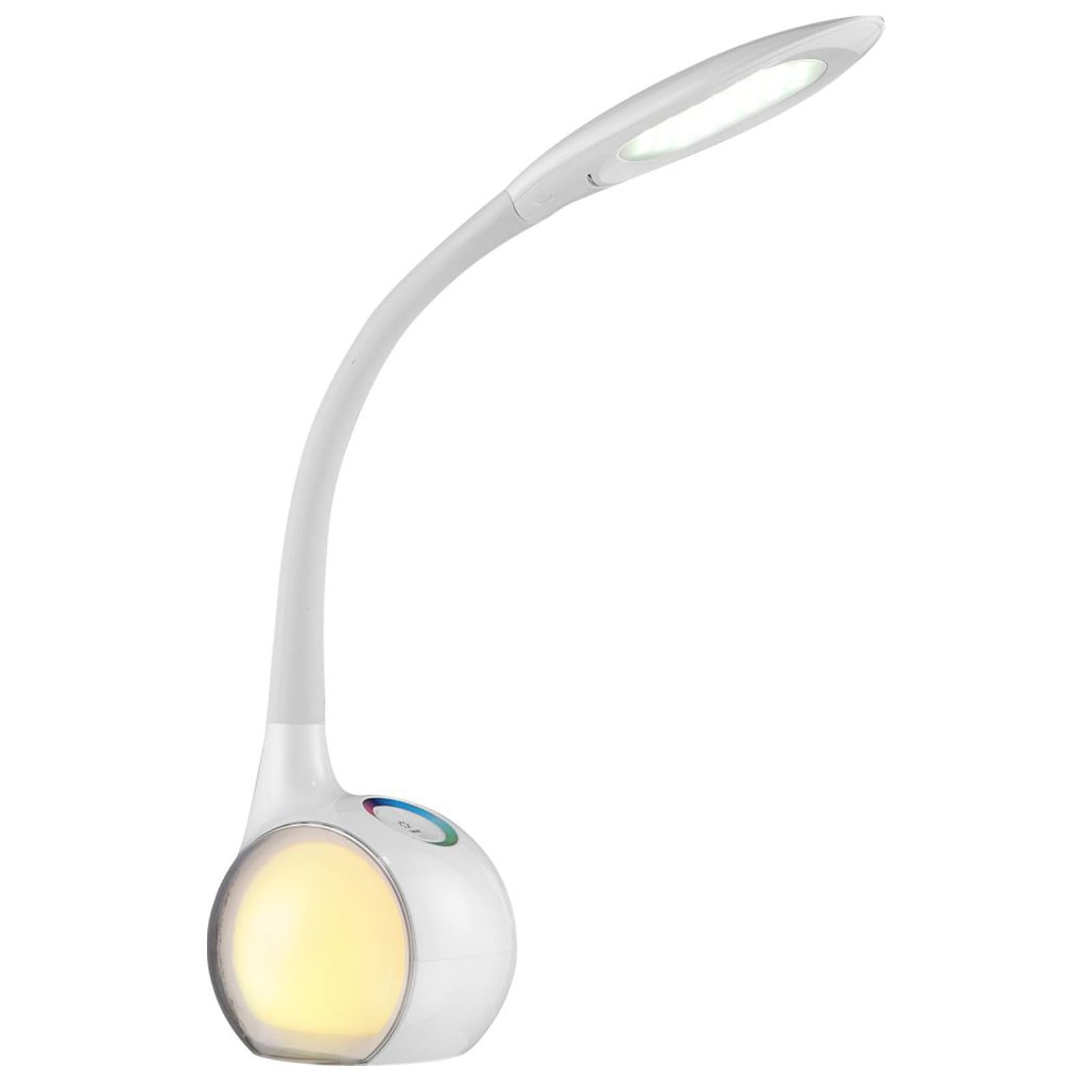 Globo Lampada Da Tavolo, Acrilico, 5 W, Bianco-image