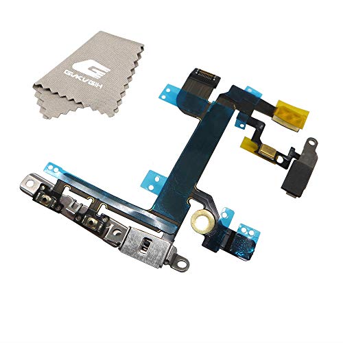 Power Button Volume Control Button Cable Assembly Replacement Part for iPhone SE with Flashlight Flew Cable