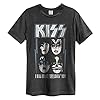 Amplified Kiss 'I was Made for Lovin' You' (Charcoal) T-Shirt Clothing (xx-Large) #1