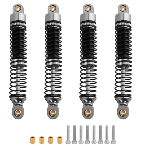 RZXYLRC Ascent 18�X���b�h�V���b�N�A�u�\�[�o�[�I�C���_���p�[ Redcat Ascent18 1/18 RC�N���[���[���^���A�b�v�O���[�h�p�[�c(�O���[�A66mm)