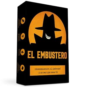 Oh Happy Games – El Embustero – ¿Conseguirás desenmascararlo? ¡Faroles, Creatividad, Juegos de Palabras y sospechas! Juego de Mesa – Familiar, Adultos y Chicos