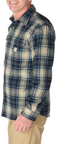 Image of Carhartt Men's Hubbard Loose Ls Plaid Shirt