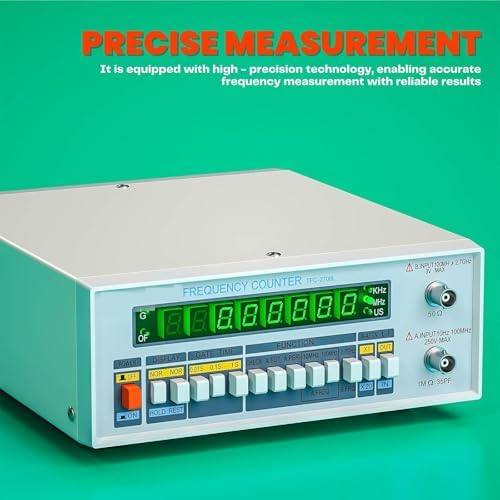 100MHz-2.7GHz Power Meter and Digital high-Precision Frequency Counter 、for use in Laboratories, Industrial and Mining Enterprises, and Universities