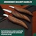BeaverCraft Wood Carving Knife Set Deluxe S15X - Wood Carving Kit with Detail Chip Knife, Sloyd Roughing Whittling Knives & Leather Strop - Whittling Tools Set with Leather Case for Carvers