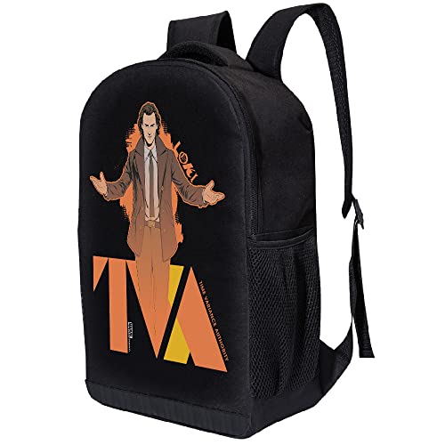 Marvel Mochila Loki | Mochila preta This Is About Everything com malha acolchoada, Loki 2, One Size,