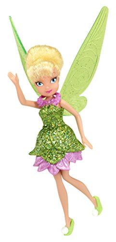 Disney Fairies 4.5' Tink Basic Fairies Doll, Green, Pink