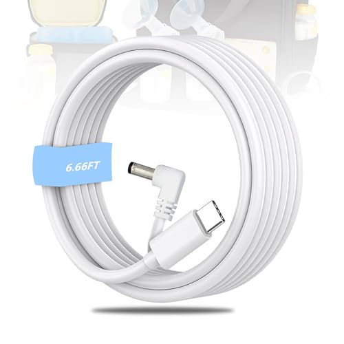 Wamlet 9V USB Adapter Charger for Medela Pump-in-Style Advanced Breast Pump Replaces Part #67174 or 920.7010 9207010 (USB C Charger Cable) -  WLUS-BRSP-CBL