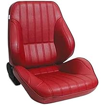 ProCar by Scat 80-1050-58R Red Vinyl Racing Rally Low Back Recliner Right Seat