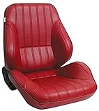 ProCar by Scat 80-1050-58R Red Vinyl Racing Rally Low Back Recliner Right Seat