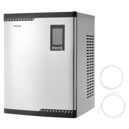 VEVOR Commercial Ice Maker Machine - Head, 800 Lbs/Day Stainless Steel Ice Machine with Scheduled Ice-Making, Self-Cleaning, Adjustable Thickness, Ideal for Restaurant Bar Cafe Hotel - Head Only by VEVOR - Image 3