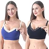 SUNNYBUY Women's Nursing Bras Breastfeeding Maternity Bralette Pregnancy Wireless Seamless Postpartu