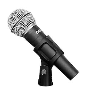 Cascha HH 5080 Stage Dynamisches-Mikrofon-Set I Bühnen-Mikro mit Ein-Aus-Schalter-inkl.3mXLR-Kabel&Mikrofon…