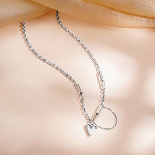 Image of Rubans Demi Fine Stainless Steel Pendant Chain Daily Gift for Women & Girls