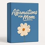 Affirmations for Mom – gifts mom, mom gifts, Inspirational & Positive Cards for Mothers, Daily Motivation, Self-Care & Encouragement, Thoughtful Birthday or Mother’s Day Gift from Son or Daughter, Affirmations for a badass,Badass Affirmation Cards