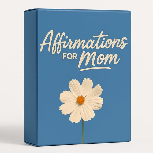 Affirmations for Mom – gifts mom, mom gifts, Inspirational & Positive Cards for Mothers, Daily Motivation, Self-Care & Encouragement, Thoughtful Birthday or Mother’s Day Gift from Son or Daughter, Affirmations for a badass,Badass Affirmation Cards