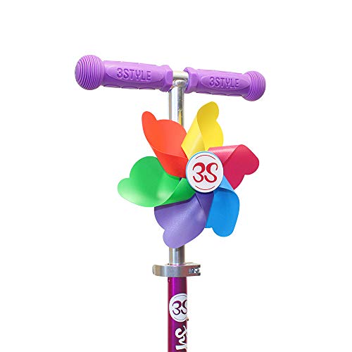 3StyleScooters® Multi-Coloured Scooter Windmill - A Fun Accessory For Outdoor Adventures - Suits All RGS Scooters (Multi-Coloured)