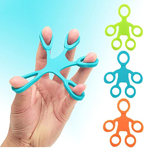 Exercitador e Fortalecedor de Dedos Form em Silicone, Fisioterapia, Elástico de Resistência, Leve, M