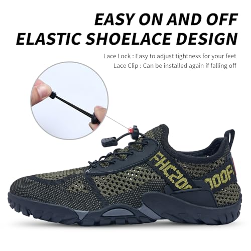 Image of SOBASO Water Shoes Women Men Hiking Dry Aqua Beach Swim Surf Shoes for Outdoor Fish Hiking Pool