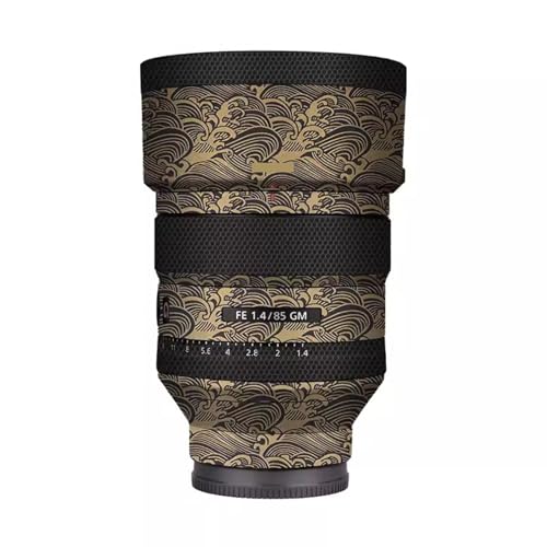 Évitez les rayures sur votre Sony FE 85mm F1.4 GM avec ce film de protection en vinyle doré