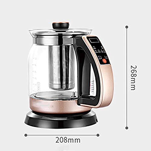 Tetera eléctrica de vidrio 1.2L con apagado automático miniatura 2